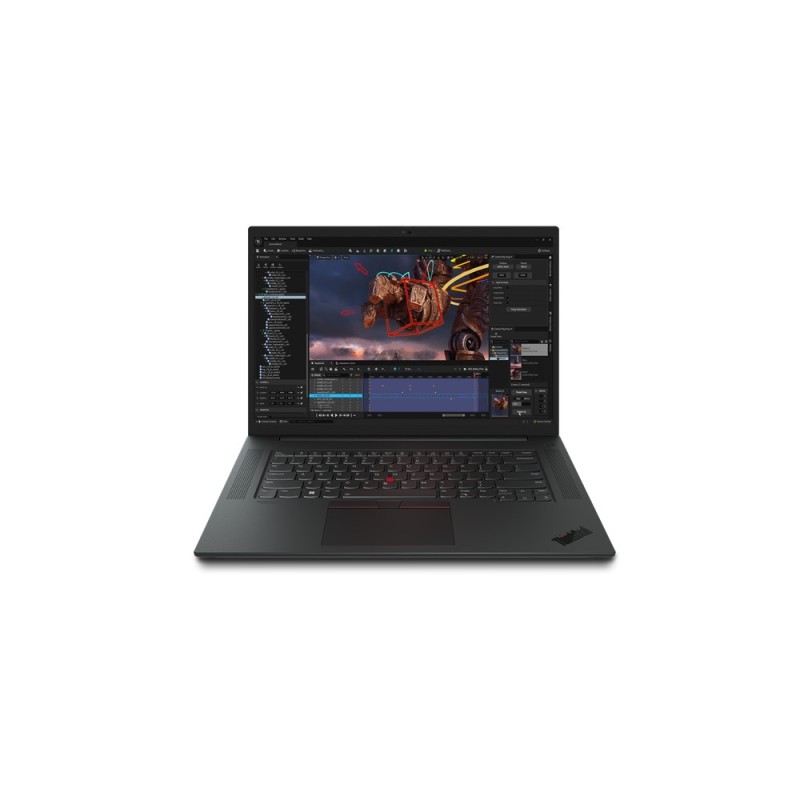 Lenovo ThinkPad P1 Intel® Core™ i7 i7-13800H Workstation mobile 40,6 cm (16") Touch screen WQUXGA 32 GB - TASTIERA QWERTZ